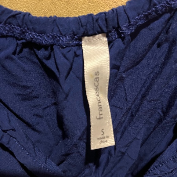 Blue Sleeveless romper - Picture 4 of 5